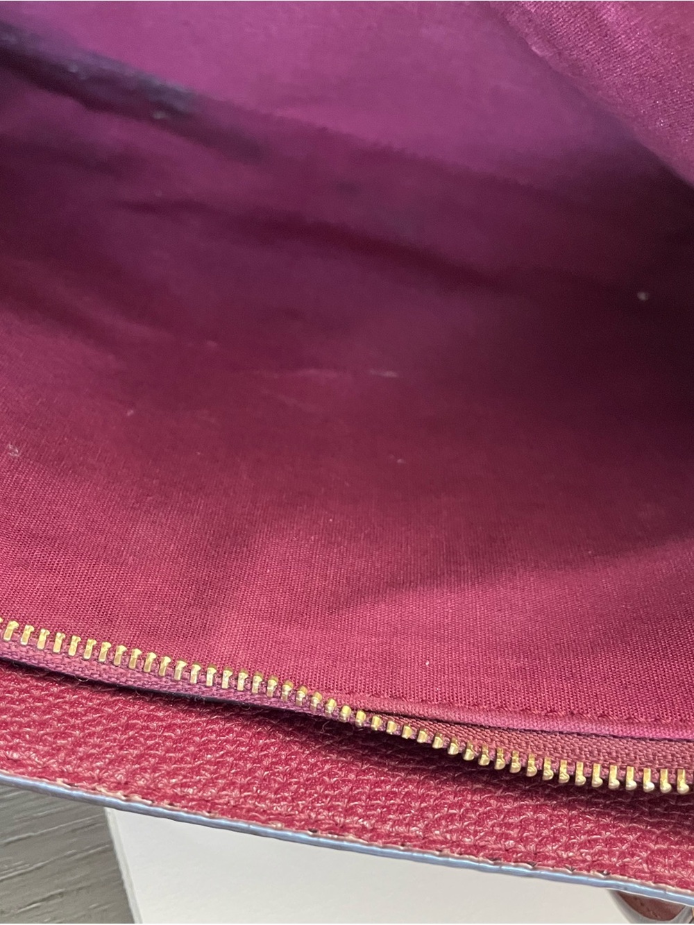 Coach Brown Signature Canvas Tote with Saddle Leather Trim - Picture 9 of 11